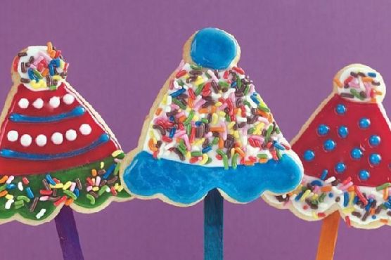 Birthday Party Cookie Pops