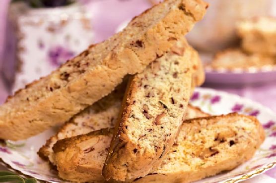 Biscotti with Lavender and Orange