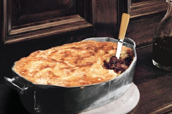 Bison and Red Wine Shepherd's Pie