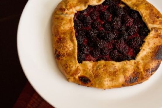 Blackberry and Hazelnut Galette