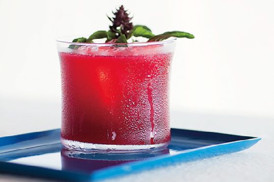 Blackberry-Gin Fizz
