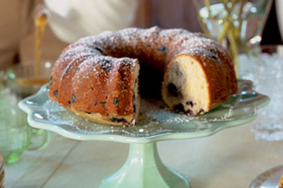 Blueberry-Buttermilk Bundt Cake