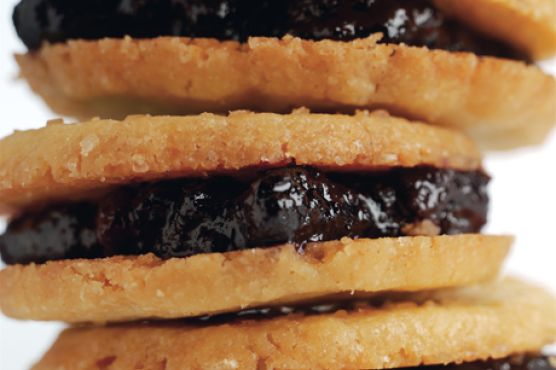 Blueberry Jam Sandwich Cookies