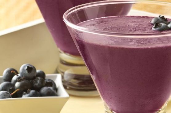 Blueberry-Pomegranate Smoothies