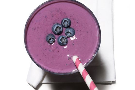 Blueberry-Tofu Smoothie