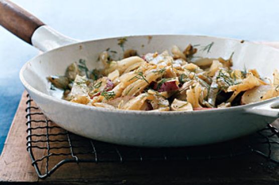 Braised Fennel and Potatoes
