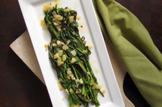 Braised Mustard Greens