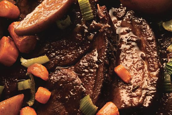 Braised Pork Shoulder with Quince