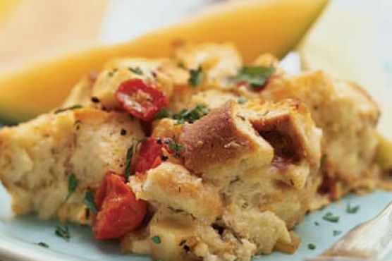 Brie and Egg Strata