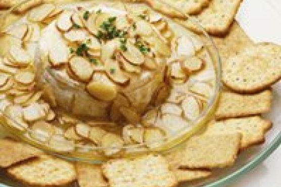 Brie with Almonds