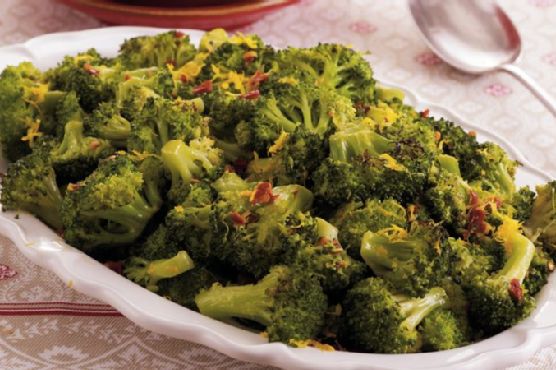 Broccoli with Orange-Chipotle Butter