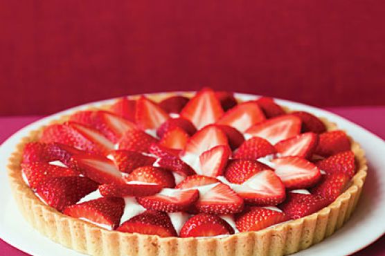 Brown Sugar Strawberry Tart