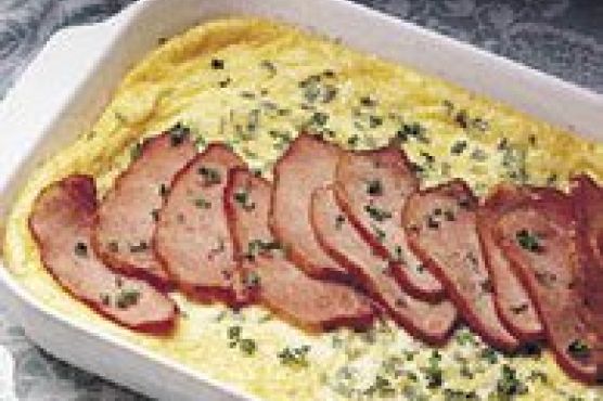 Brunch Oven Omelet with Canadian Bacon
