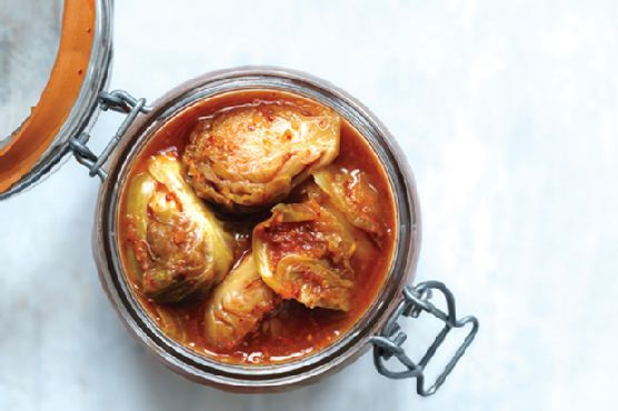 Brussels Sprout Kimchi