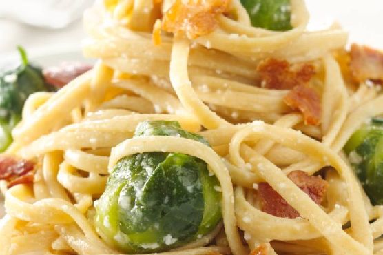 Brussels Sprouts Carbonara