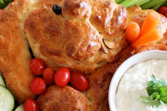 Bunny Bread Crudité Platter