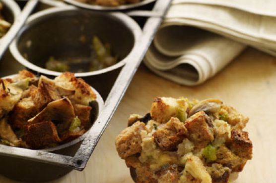 Buttermilk and Herb Stuffing Muffins