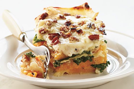 Butternut-Kale Lasagna