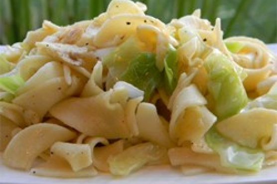 Cabbage Balushka or Cabbage and Noodles