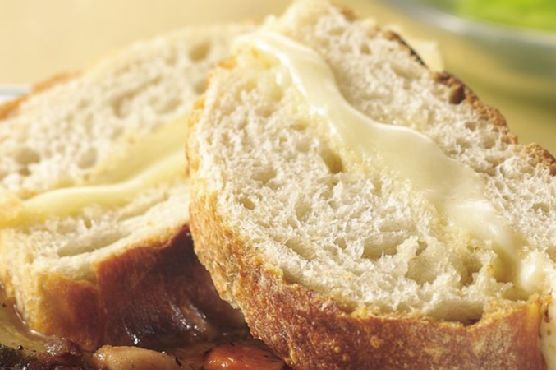 Caesar-Mozzarella French Bread