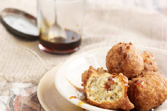 Calas Fried Rice Fritters