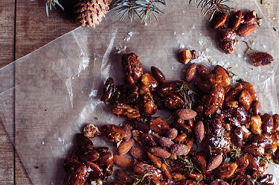 Candied Nuts with Smoked Almonds