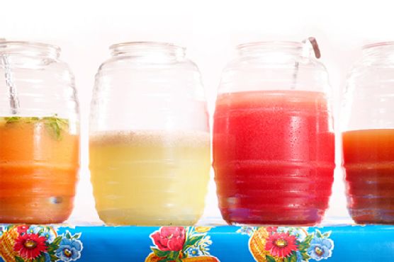 Cantaloupe-Basil Agua Fresca