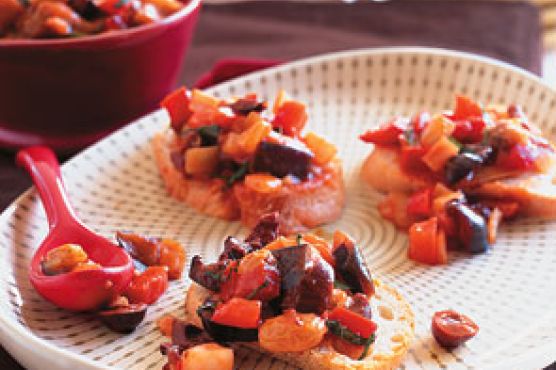 Caponata with Fennel, Olives, and Raisins