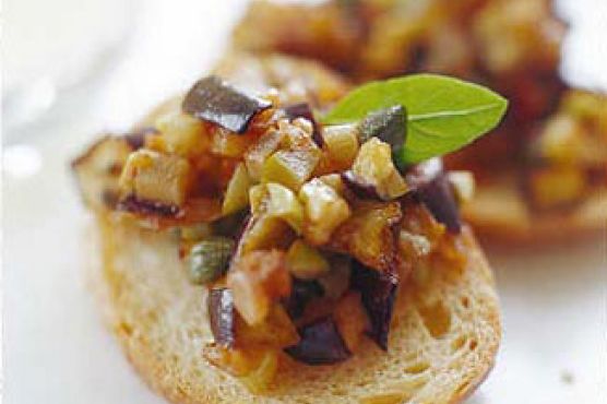 Caponatina Toasts