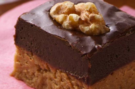 Caramel-Chocolate Layered Fudge