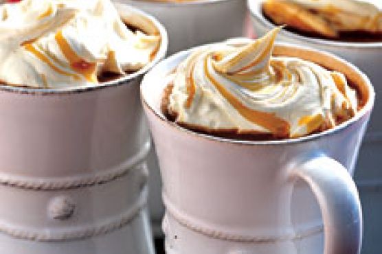 Caramel-Swirl Hot Chocolate