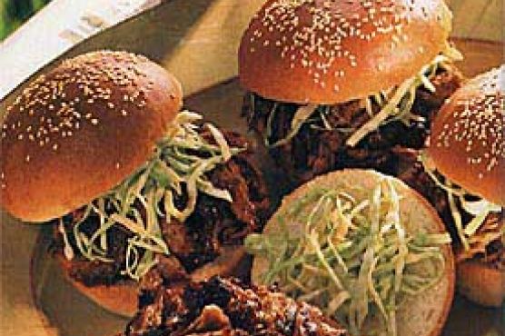 Carolina Pulled-Pork Sandwiches