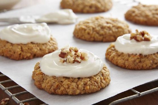 Carrot Cake-Oatmeal Cookies
