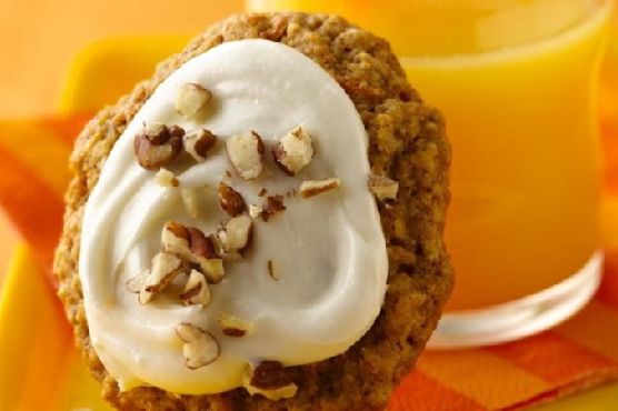 Carrot Cake-Oatmeal Cookies