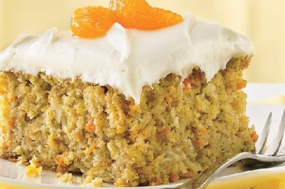 Carrot-Mandarin Orange Cake