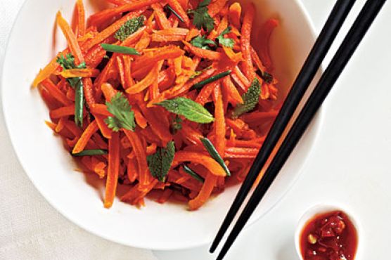 Carrot Salad with a Hit of Heat