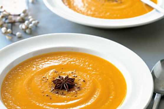 Carrot Soup with Star Anise