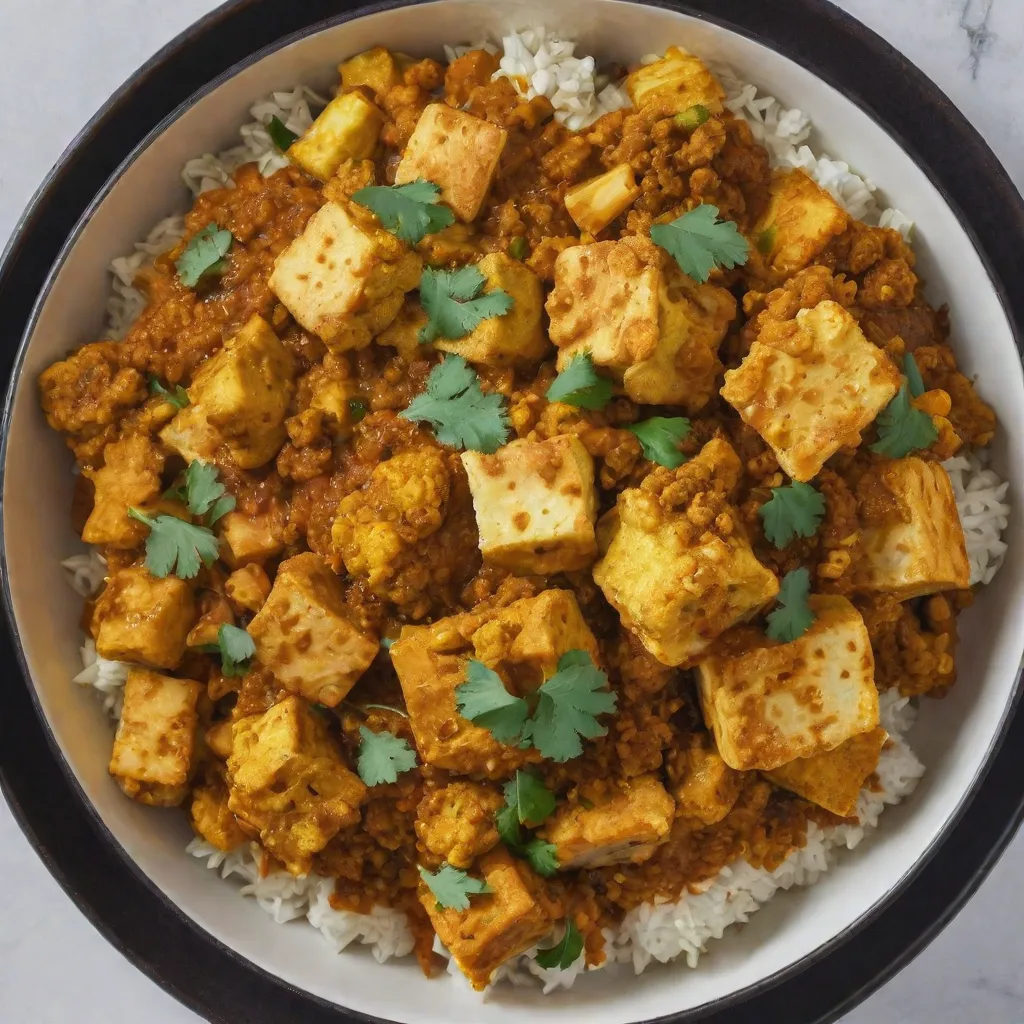 Cauliflower and Tofu Masala