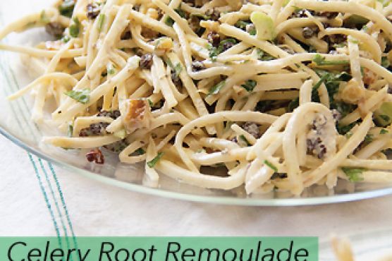 Celery Root Remoulade for a Crunchy Practice Thanksgiving