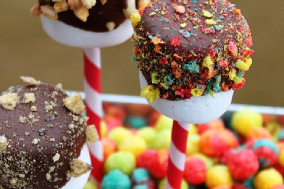 Cereal Marshmallow Pops