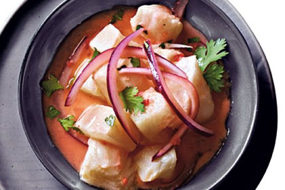 Ceviche Criollo with Leche de Tigre
