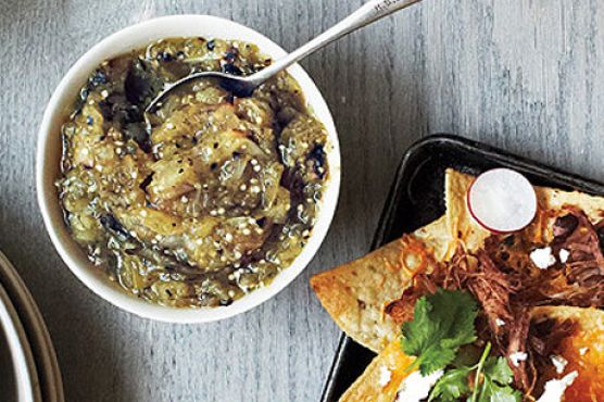 Charred Tomatillo Salsa