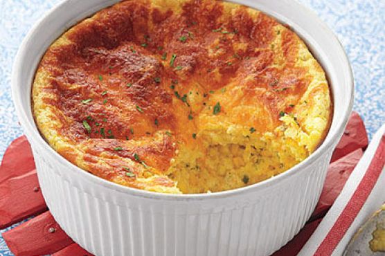 Cheddar-and-Corn Spoon Bread