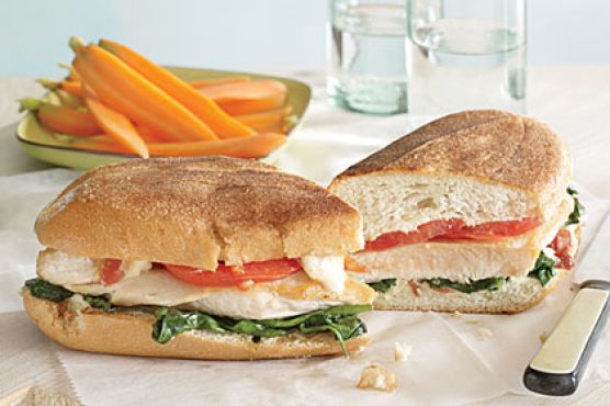 Cheddar BLT Panini