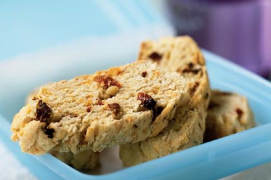 Cheddar-Parmesan Biscotti
