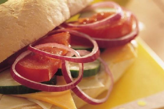 Cheese and Veggie Sandwiches
