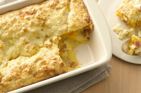 Cheesy Apple-Bacon Brunch