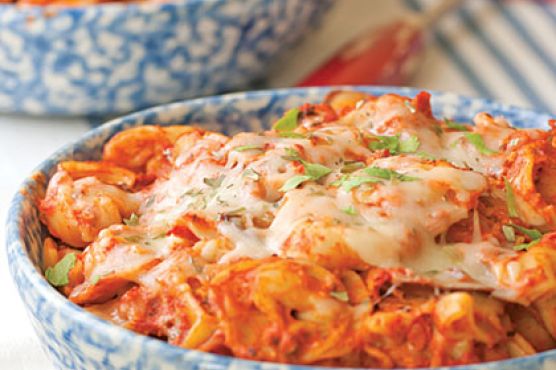 Cheesy Baked Tortellini