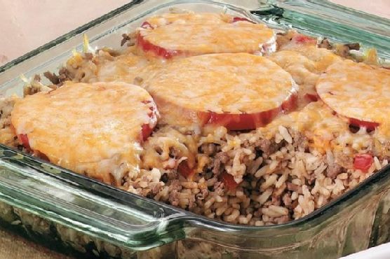Cheesy Beef and Tomato Bake