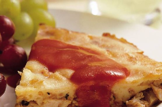Cheesy Italian Chicken Pie